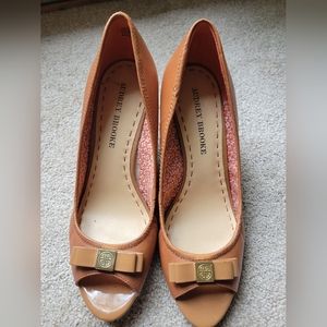 Size 9 brown wedges